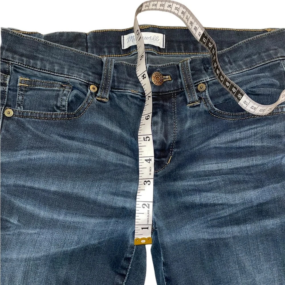 Madewell Dark wash Skinny Skinny Crop Size 26 Jeans - Picture 6 of 14
